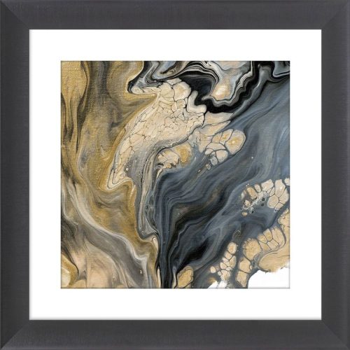 ARS LONGA Obraz acrylic gold paint I 82x82 - ARS-15-49-701-3730