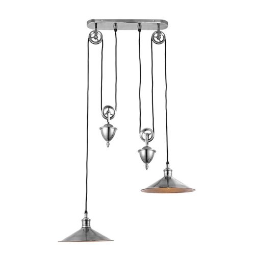 Endon Victoria Rise & fall 2lt pendant - ED-69840