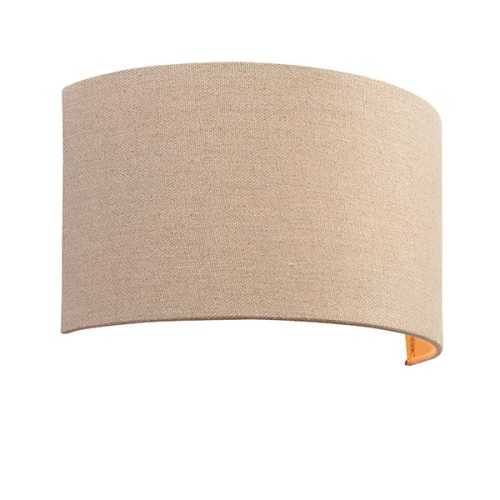 ENDON Obi Obi 1lt Wall Natural linen 40W E27 GLS - ED-70335