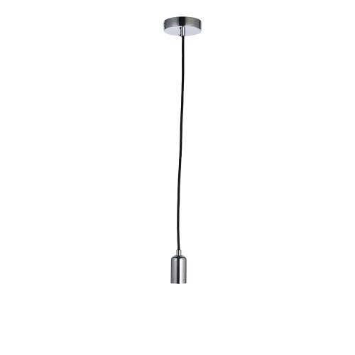 ENDON Studio Studio 1lt Pendant Chrome plate 60W E27 GLS - ED-76573