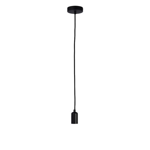 ENDON Studio Studio 1lt Pendant Matt black 60W E27 GLS - ED-76581