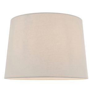 Kiegészítők - ENDON Mia 1lt Shade Vintage white linen 60W E27 or B22 GLS - ED-79638