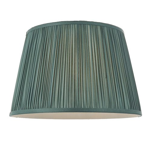 ENDON Freya Freya 1lt Shade Fir silk 60W E27 or B22 GLS - ED-81390