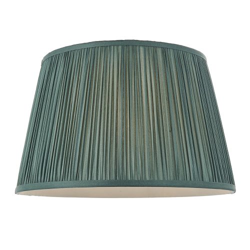 ENDON Freya Freya 1lt Shade Fir silk 60W E27 or B22 GLS - ED-81391