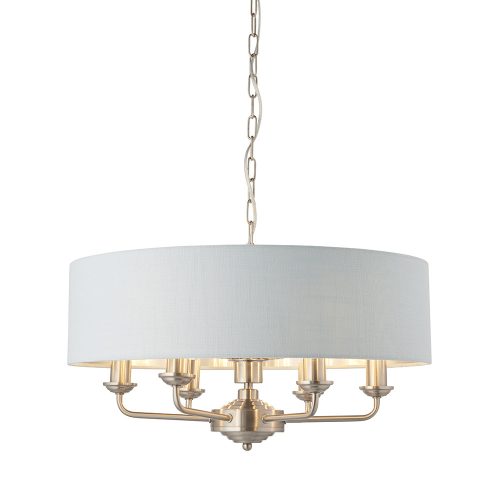 Endon Highclere 6lt pendant - ED-94400