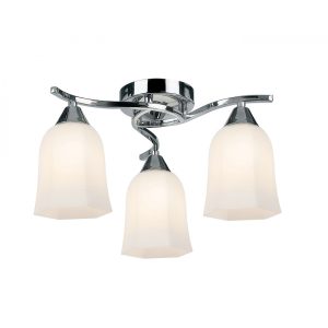 Mennyezeti lámpa - Endon Alonso 3lt semi flush - ED-96963-CH