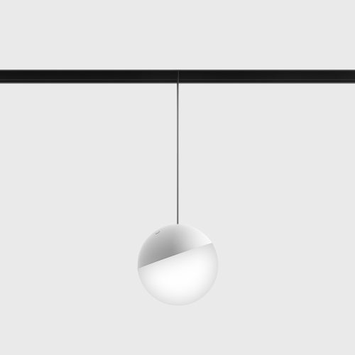 IN_LINE BALL M, Pendant lamp, D100, H1500mm, CREE 7W, 590lm, warm white 3000K, CRI>90, white color - LTX-06.1000.7.930.WH