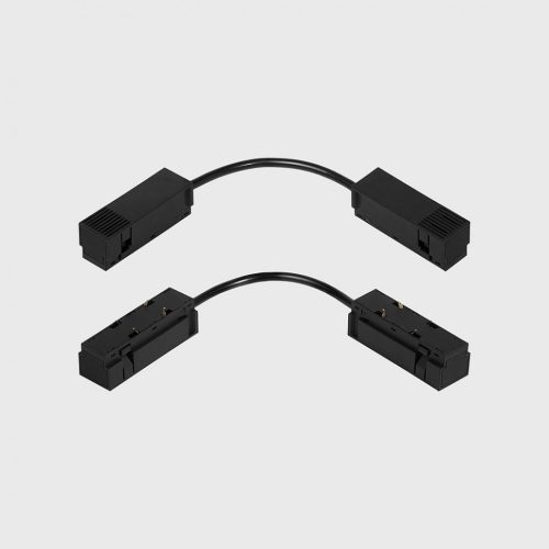 IN_LINE ELECTRICAL JOINT FLEX connector for tack, black color, 2 wired