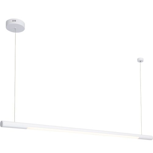 MaxLight P0357D LAMPA WISZĄCA ORGANIC HORIZON 100CM BIAŁA ŚCIEMNIALNA - MAX-P0357D