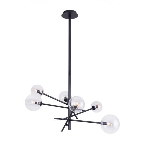 MaxLight P0395 LAMPA WISZĄCA LOLLIPOP BLACK - MAX-P0395