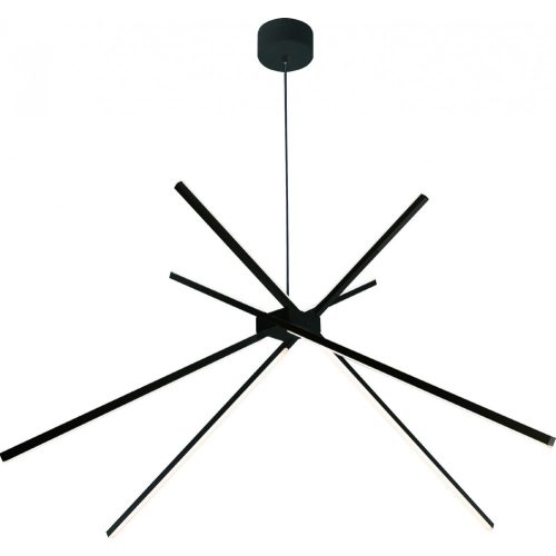 MaxLight P0412 LAMPA WISZĄCA SPIDER BLACK - MAX-P0412