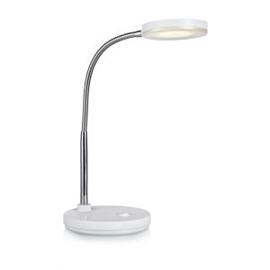 Asztali lámpa - Markslöjd FLEX Stołowa 1L LED Biała/Chrom - MS-106466