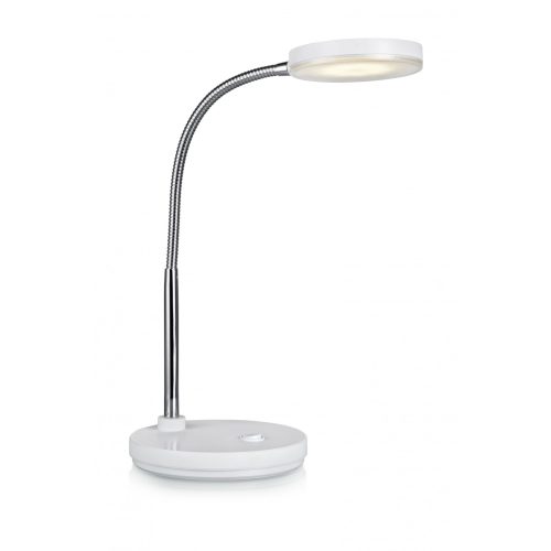 Markslöjd FLEX Stołowa 1L LED Biała/Chrom - MS-106466