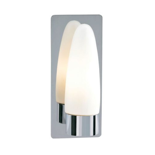 Markslöjd BULLET Wall 1L Chrome/White IP44 - MS-107610