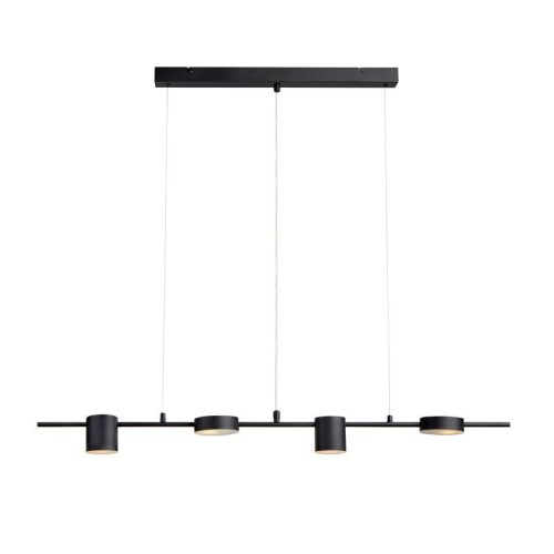 Markslöjd ROW Pendant 4L Black - MS-107746