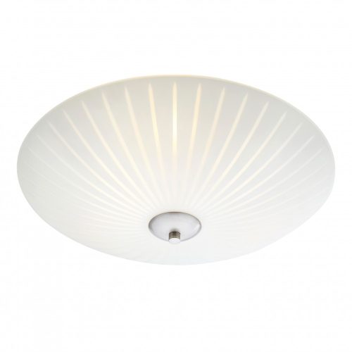 Markslöjd CUT Plafond 3L 43cm White/Steel  - MS-107759