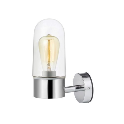 Markslöjd ZEN Wall 1L Chrome/Clear IP44 - MS-107798