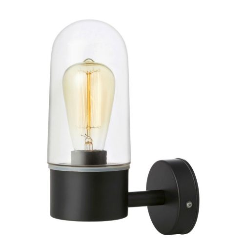 Markslöjd ZEN Wall1L Black/Clear IP44 - MS-107800