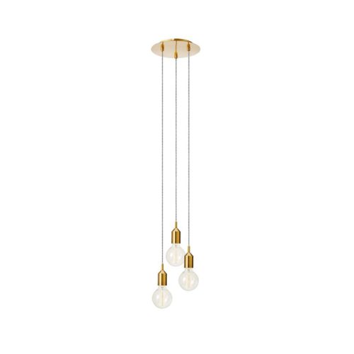 Markslöjd BRONX Pendant 3L Round Bronze - MS-108099