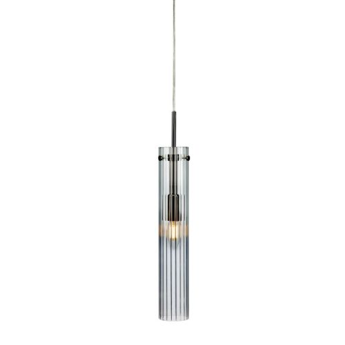 Markslöjd TUBO Pendant 1L Steel/Clear - MS-108112