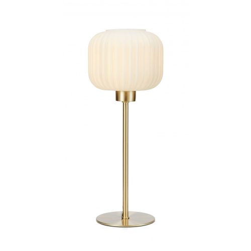 Markslöjd SOBER Table Small 1L Brushed Brass/White - MS-108120