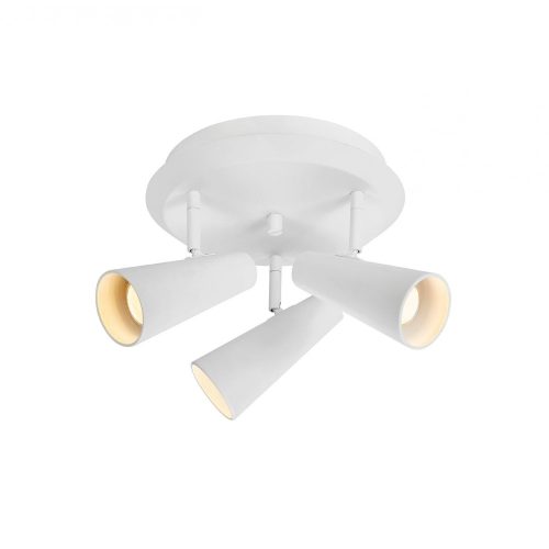 Markslöjd CREST Ceiling 3L Round Sandy White - MS-108203