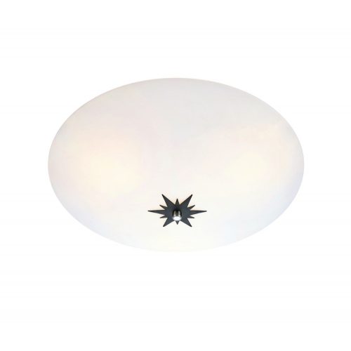 Markslöjd ROSE Plafond 43cm White/Black - MS-108208