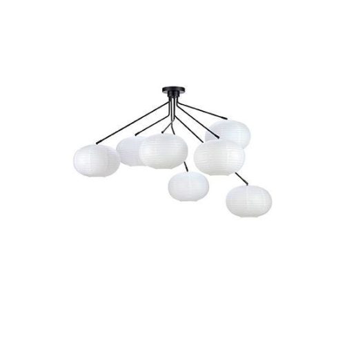 Markslöjd GALAXY Ceiling 7L Black/White - MS-108216