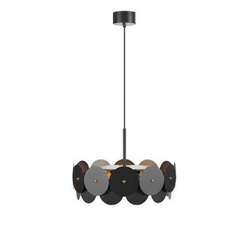 Markslöjd VEGAS Pendant 3L Black/Brass - MS-108265