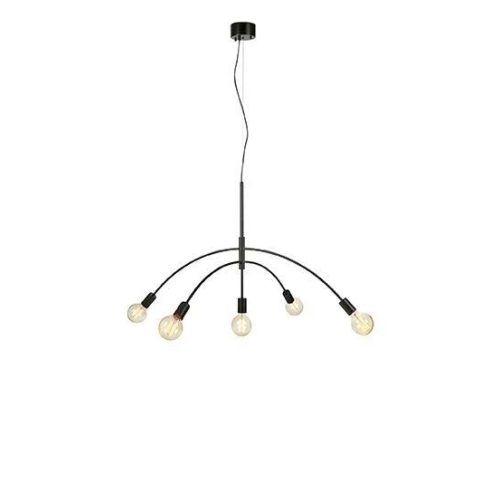 Markslöjd CRUX Pendant 5L Black - MS-108282