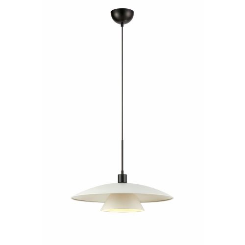 Markslöjd MILLINGE Pendant 1L Matt White/Black - MS-108430