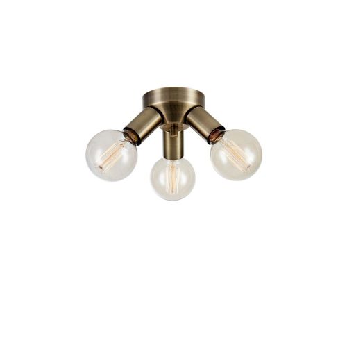 Markslöjd MAZZO Ceiling 3L Antique Brass - MS-108550