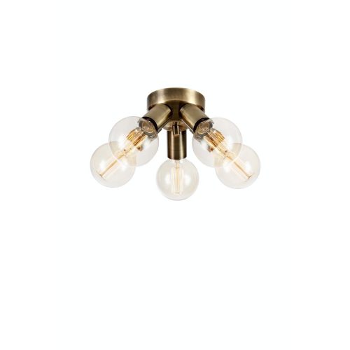 Markslöjd MAZZO Ceiling 5L Antique Brass - MS-108553