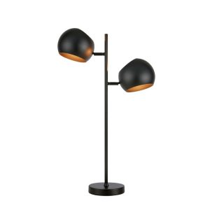 Asztali lámpa - Markslöjd EDGAR Table 2L Black - MS-108691