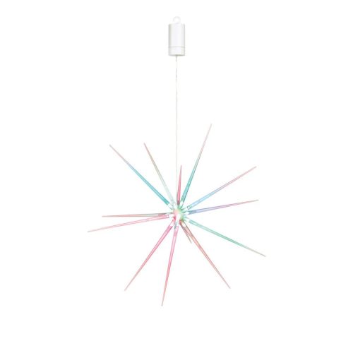 Markslöjd BRIGHT LED Star 3D Multicolor LED 14x0,06W plastik 6V baterie