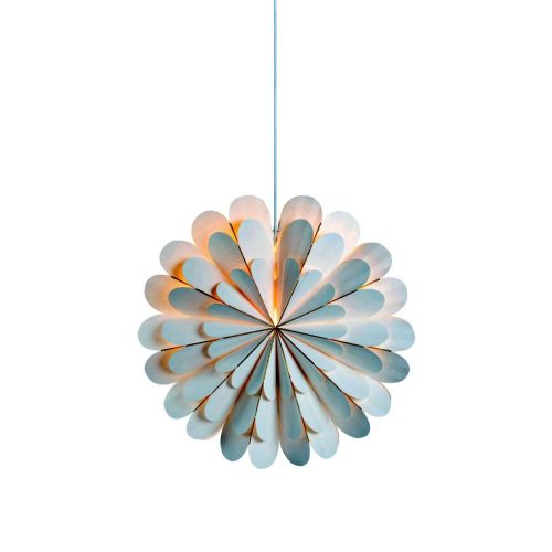 Markslöjd MARIGOLD Pendant Star 45cm White E14 1x25W metal/paper 45x45cm