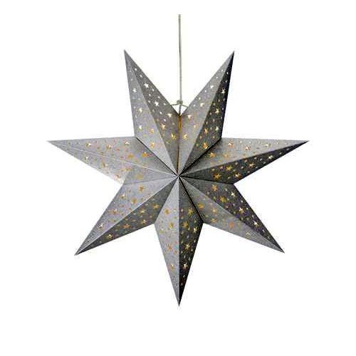 Markslöjd BLANK Pendant Star 45cm Silver LED 2  AA