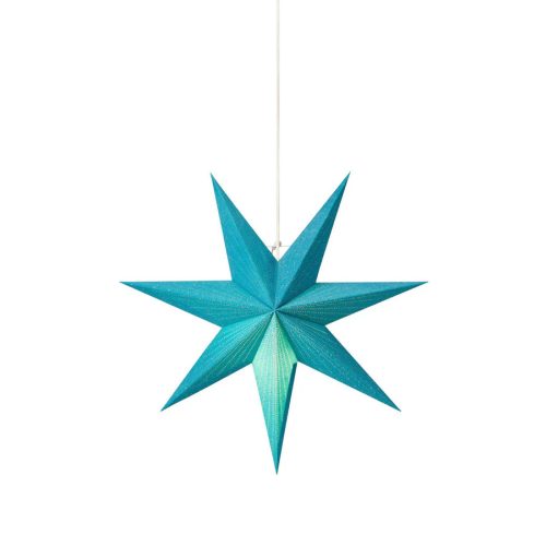 Markslöjd SOPHIE Pendant Star 75cm Turquoise E14 1 PAPER 230V