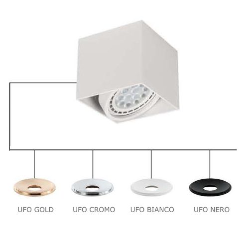 ORLICKI Cardi I Bianco / Ufo Bianco 1xGU10 max 8W LED 230V - OR-OR81886