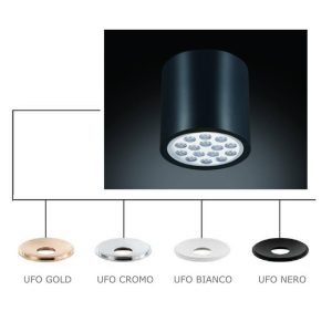 Mennyezeti lámpa - ORLICKI Neo Cromo Nero    1xES111 GU10 max 16W LED 230V - OR-OR82364