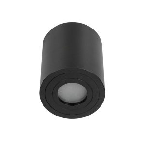 Mennyezeti lámpa - ORLICKI Rullo Nero IP44 1xGU10 max 8W LED 230V - OR-OR82463