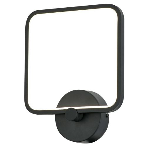 REALITY Anaya Wall lightAlu and FLAT Silicon and IronSand Black finishLED 12W; 4000K25000hours; CRI≧80; A+Size:L200xH240mmWall metal cover - diameter 8cm