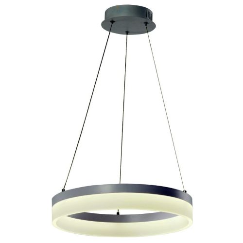 REALITY Cornelia Pendant lamp 24 W LED whitelamp Dia.400mmtotal H1000mmacrylic+metal