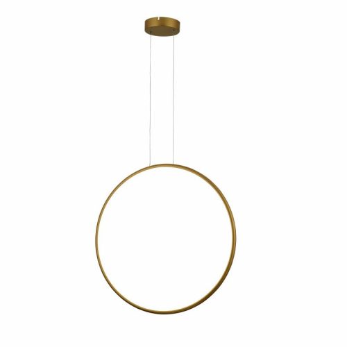 REALITY Ragi Modern Pendant LightAlu. and Glass and IronPearl GoldLED 4000K 36W; 80lm/W;25000hours;CRI≧80; A+Overallsize: W620xH1200mm