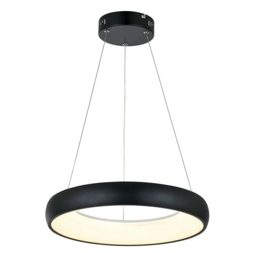 REALITY Lima Ceiling lamp, Alu.and acrylic and Ironmatt Black finishingLED 24W; 4000k;80lm/W;25000hours;CRI≧80;Size:D400*H1200MM