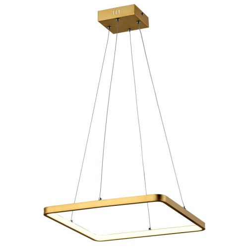 REALITY Anaya Pendant lamp,pearl GoldLED 24W 4000K25000hours; CRI≧80; A+L395*W395xH1100mm