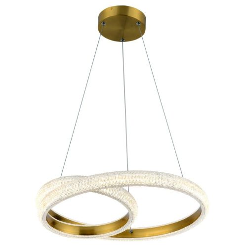 REALITY Auxerre LED pendant lightalu gold galvanizedIron and Alu and acrylicLED 36W 4000K25000hours, CRI≧80;D495xH1200mm