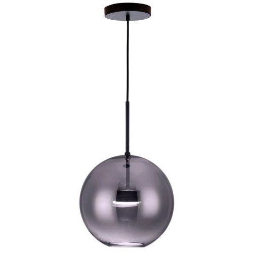 REALITY Multiverse Pendant lamp, Alu+ acrylic + Iron+Glass black finishing +Smoked GlassLED 4000K 10W; 80lm/W;25000hours;CRI≧80;A+Size:D300*H1200CM