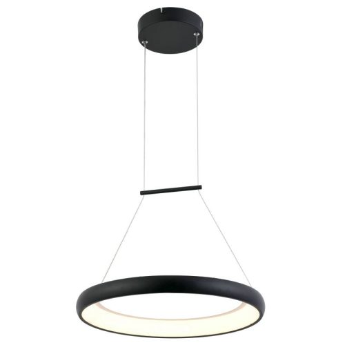 REALITY Thea Pendant lightAlu.and Acrylic and IronSand BlackLED 24W; 80lm/W;4000K25000hours;CRI≧80;A+Size:D400xH1200mm