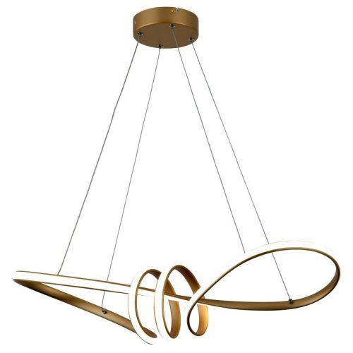 REALITY Canbera Pendant Lightgold paintingAlu. and Iron and SiliconLED 40W 4000K25000hours; CRI≧80L760xW280xH1200mm